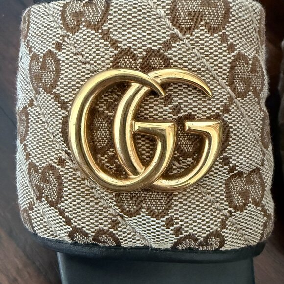 Gucci Slide Sandals size 38 - Picture 9 of 10